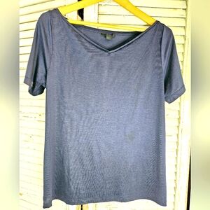 COS Blue Short Sleeve Tee